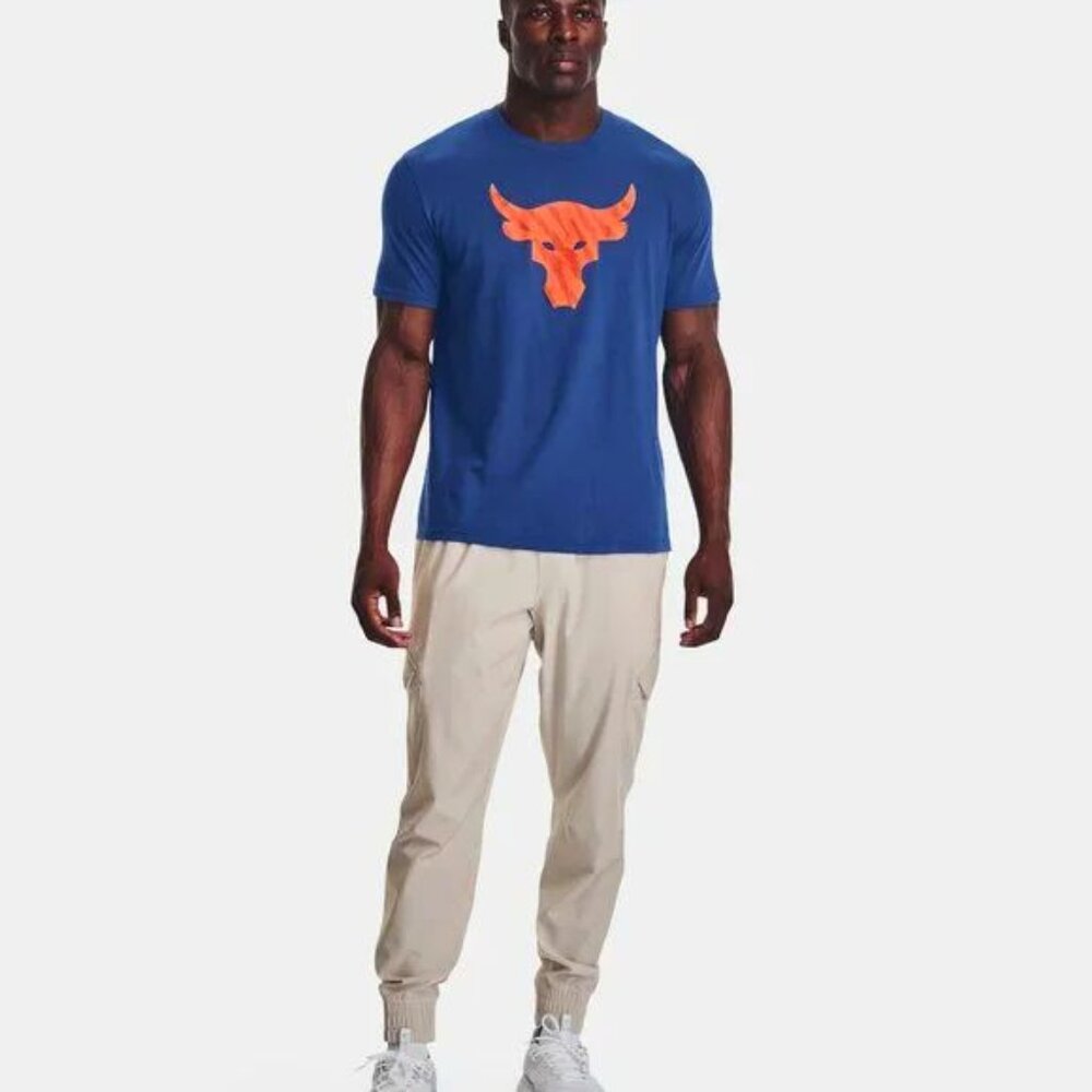 Under Armour Men's Project Rock Brahma Bull Short Sleeve T-Shirt 1361733-471 - Picture 3 of 6